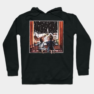 Christmas Eve Snowfall Hoodie